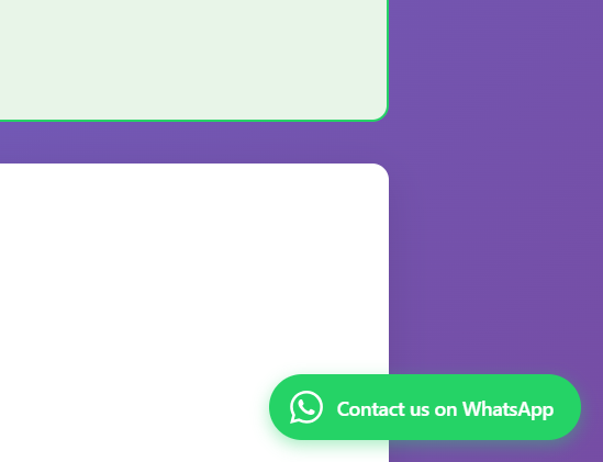 WhatsApp Contact Button